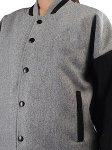 แจ็คเก็ตทีมเบสบอลสำหรับผู้หญิงเสื้อครอปไซส์พิเศษสำหรับ2025 - Product Image 3