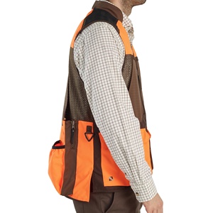 Chaleco con múltiples bolsillos para caza de aves, ropa cómoda para exteriores, Color naranja - Product Image 4