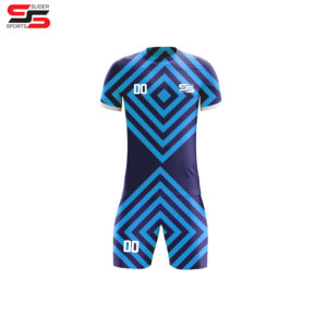Kits d'uniformes de football en gros antibactériens ensemble de football de maillot de football pour enfants avec votre propre LOGO - Product Image 5