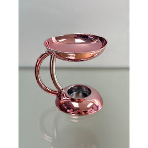 Copper Metal <b>Tealight</b> <b>Candle</b> Oil Burner Warmer Wax Metal <b>Tealight</b> <b>Scented</b> With Simple Design and High Quality Metal Wax Burner - Product Image 3