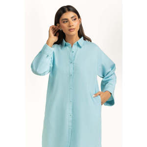 Conjunto de Dos Piezas de Algodón Chambray con Botones IPST-44558-B - Product Image 6