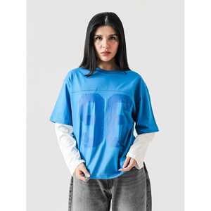 Jersey Eléctrico Azul 96 de Doble Capa, Material 100% Algodón - Product Image 6