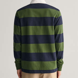 Maillot de rugby pour homme avec logo d'équipe personnalisé, fabrication OEM, manches longues, 100% coton, séchage rapide, vente en gros, personnalisé - Product Image 3