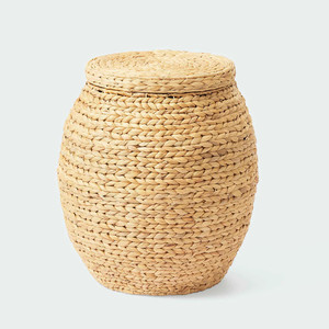 Cesta de Almacenamiento de Jacinto de Agua con Tapa, Mejor Precio, Hecho en Vietnam - Product Image 1