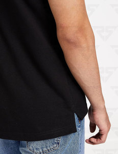 Vêtements de golf tricotés en coton T-shirt polo pour hommes T-shirt décontracté Polo de golf imprimé pour hommes avec votre propre logo - Product Image 5