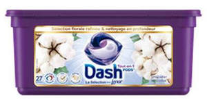 Dash Détergent en poudre à lessive écologique jetable portable 2,6 kg Pods parfumés à la lavande florale et au jasmin - Product Image 6
