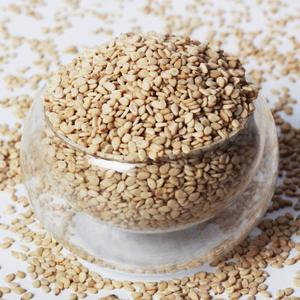 Vente en gros de graines de sésame décortiquées blanches 100% pures, matières premières naturelles PP de qualité alimentaire, stock en vrac, graines de sésame en poudre séchées disponibles - Product Image 2