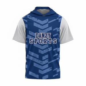 เสื้อฮู้ดบาสเก็ตบอลแบบไม่มีแขน ไซส์ใหญ่ สั่งทำได้ตามแบบ ผลิตจำนวนมาก ขายส่ง OEM ผ้าโพลีเอสเตอร์ 100% ระบายอากาศได้ดี แห้งเร็ว - Product Image 5