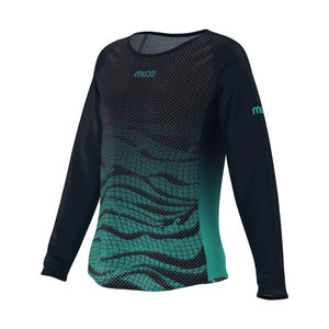Camiseta técnica de manga larga para trail running para mujer Dune Navy - Product Image 1
