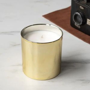 Hammered Metal Wax Candle Jar With Stylish Look Suitable For Contemporary <b>Houses</b> Lounges And Lifestyle Boutique Spaces - Product Image 6