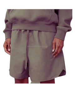 Pantalones cortos de algodón 100% de gran tamaño OEM para hombre, pantalones cortos ajustados con logotipo estampado personalizado para gimnasio, Fitness, ropa de verano, proveedor mayorista de fábrica - Product Image 4