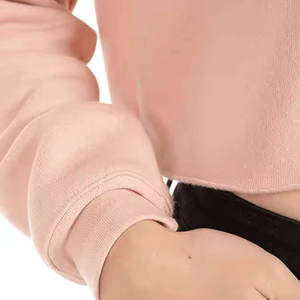 Tamaño personalizado de manga larga con capucha cuello Casual Streetwear Drop Shoulder Figuras Transpirable Ecológico Sudaderas con capucha de punto - Product Image 3