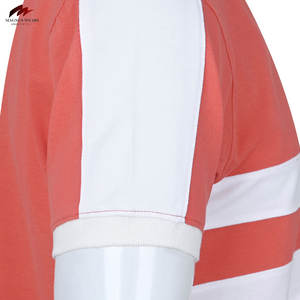 Polos personalizados para hombre, algodón transpirable de talla grande, cómodos e informales, con patrón sólido y logotipo personalizado - Product Image 5