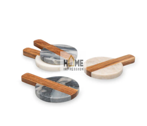 Hot Selling Tableware <b>Coasters</b> Made of Wooden and <b>Marble</b> <b>Coasters</b> Handmade Indian <b>Marble</b> <b>Coasters</b> for Top Sale - Product Image 1