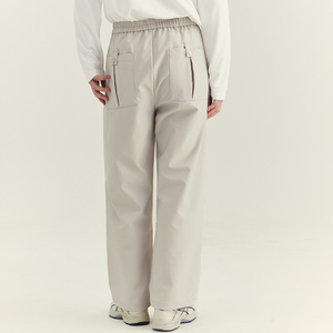 Custom Logo Men's <b>Stacked</b> <b>Joggers</b> Casual Street Wear Sweatpants with Pocket Flare Cargo Pants Straight Pattern Flat Front Style - Product Image 2