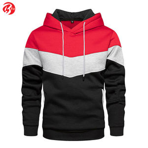 Pull à capuche à manches longues de haute qualité pour hommes, design chaud d'hiver à la mode, teint uni, dernière saison - Product Image 5