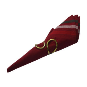 Servilleteros pintados en oro, totalmente redondeados, precio barato, soporte de pañuelos de diseño múltiple, lo mejor para la decoración del restaurante del banquete de boda - Product Image 4