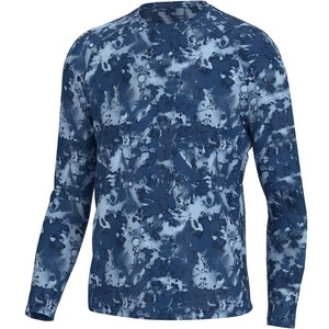 Meilleures ventes T-shirt de pêche à manches longues pour homme Jersey de polyester avec logo personnalisé Séchage rapide pour un confort et un style optimaux - Product Image 5