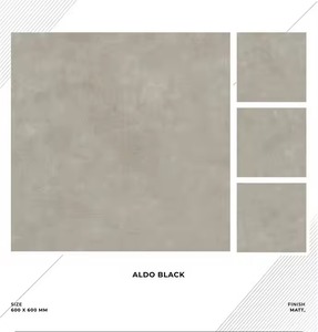 600x600 Acabado mate Sin esmaltar Antideslizante Calacatta Blanco Gris claro Losa Porcelana Baldosas de cerámica 60x60 Baldosas de porcelana mate - Product Image 4