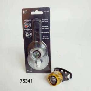 Faros delanteros de bicicleta de alta calidad, paquete de 300 piezas, 48 unid/paquete, montaje de tija de sillín de aluminio impermeable superbrillante - Product Image 1