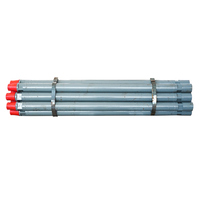 Tige de forage de puits d'eau de 60 mm en acier inoxydable moulé, outil de machine pour tuyaux de forage de puits