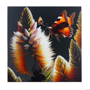 350W UV‑Printed Frameless Infrared Heating Panel with Sterling Thermostat <b>Plate</b>, Overheat Protection and Ceiling Installation - Product Image 6