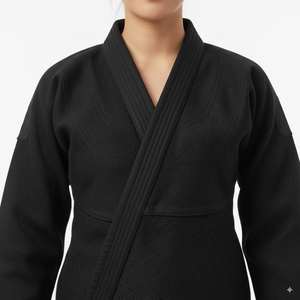 Vêtements d'arts martiaux de qualité supérieure Judo Jujitsu Gi Taekwondo costume de karaté 100% coton léger tissu Durable ensembles de vente en gros personnalisés - Product Image 5