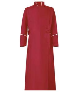 Top Trending 2025 Batas de clero Venta al por mayor Padre Iglesia Ropa Sacerdote Vestimentas Vestidos largos Estolas Traje Coro Batas - Product Image 4