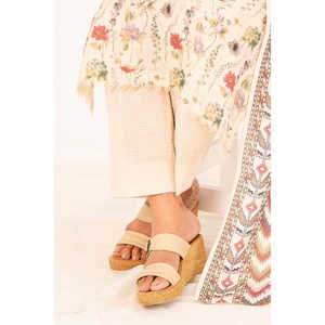 Traje Khaddar Estampado de 3 Piezas K-52113 con Dupatta para Primavera - Product Image 2