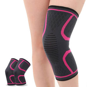 Manchon de genou respirant pour hommes et femmes pour le soulagement de la douleur et la récupération des blessures - Product Image 1