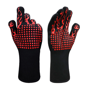 Silicone Hand Gloves for Cooking Extreme Heat Resistant Silicone <strong>BBQ</strong> - Product Image 1