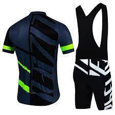 Conjunto de uniforme de ciclismo unisex personalizado ropa de bicicleta de manga corta de secado rápido ropa deportiva de bicicleta de carretera para adultos de talla grande incluida - Product Image 5