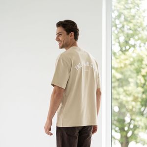 Camiseta de algodón de manga corta para musulmanes, cuello redondo, informal, unisex, holgada, transpirable, con estampado gráfico The Fajr Club - Product Image 6