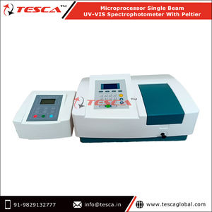Microprocesseur de précision de longueur d'onde 1nm UV-VIS spectrophotomètre à faisceau unique 190nm-1100nm logiciel avancé de plage de longueur d'onde - Product Image 2