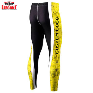 เลกกิ้งออกแบบโลโก้ของคุณเอง กางเกงรัดกล้ามเนื้อผู้ชายรุ่นใหม่ กางเกงรัดรูปสำหรับวิ่ง กางเกงรัดรูปสำหรับวิ่งโดย Elegant Sports - Product Image 4