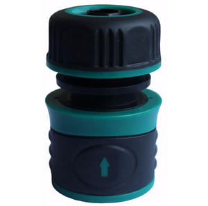 Manguera de agua de jardín Conector rápido 1/2 "a <span class=keywords><strong>5</strong></span>/<span class=keywords><strong>8</strong></span>" con parada - Product Image 1