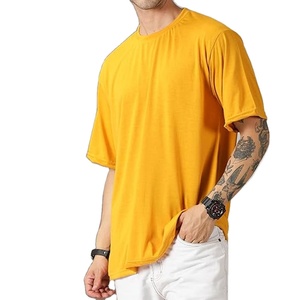 T-shirt unisexe surdimensionné en coton noir uni, personnalisable avec impression numérique, haute qualité, respirant, manches courtes 2027 - Product Image 2
