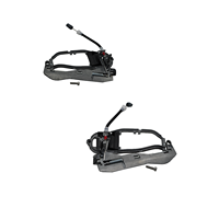Poignée de porte extérieure support en métal droite-gauche ensemble pour BMW X5 série E53 (expédition du fabricant turc)