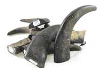 Pointes de corne de buffle polies et sculptées à la main, de haute qualité, du fabricant direct, écologiques, cadeau religieux artisanal, noir