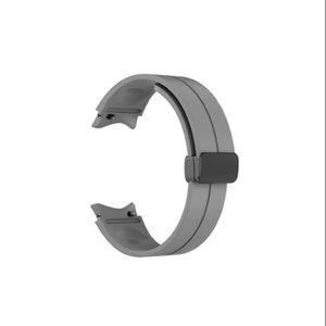 Bracelet de montre sport unisexe GL001 gris foncé Galaxy, en silicone souple, léger, respirant, confortable, réglable et résistant à l'eau, 20-22 mm - Product Image 1