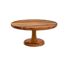 two <b>Tier</b> Wooden <b>Cake</b> <b>Stand</b> Premium Quality Handmade Luxury <b>Cake</b> <b>Stand</b> Round Shape Affordable Table Top <b>Cake</b> <b>Stand</b> - Product Image 5
