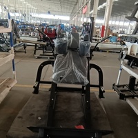 Machine à Squat Inclinée à Charge de Plaques Premium, Conception Ergonomique, Équipement Commercial de Gymnastique pour l'Entraînement des Muscles des Jambes et des Fessiers