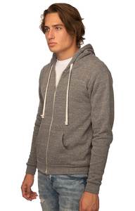 Tri-blend Hoodie 50% <b>Polyester</b> 37% Combed Ring Spun Cotton 13% <b>Rayon</b> Hoodies - Product Image 2