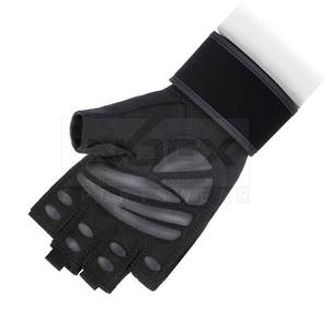 Gants en cuir de fitness en peau de mouton de haute qualité, nouveau design confortable pour une utilisation en salle de sport - Product Image 4