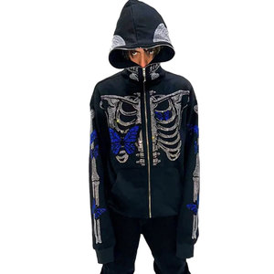 Sudaderas con cremallera de cara completa para hombre de calidad superior Nuevo estilo de lana sólida para invierno Alta fabricación - Product Image 3