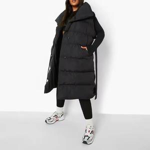 Chaqueta de Mujer al por Mayor, Chaqueta Larga de Invierno para Mujer, Ropa Casual de Mujer, Chaqueta Acolchada Gruesa de Plumón para Mujer - Product Image 3