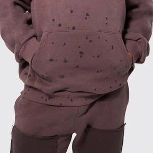 Prix Abordable – Nouveau Design – Survêtement Décontracté à Capuche pour Homme – Qualité Supérieure 100% Coton – Effet Vieilli – Collection Hiver - Product Image 5