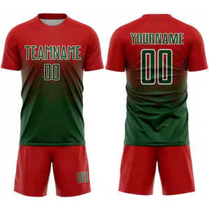 ชุดฟุตบอลผ้าโพลีเอสเตอร์100% แห้งเร็วชุดฝึกการฝึกอบรม - Product Image 4