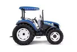 Nouveau tracteur 4WD à entraînement automatique par engrenages 90HP avec chargeur et moteur et boîte de vitesses équipement agricole pour machines agricoles - Product Image 3