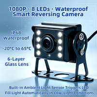 Caméra de recul AHD 1080P pour camion, bus, camping-car, vision nocturne, étanche IP68, 12-36V, système BSD